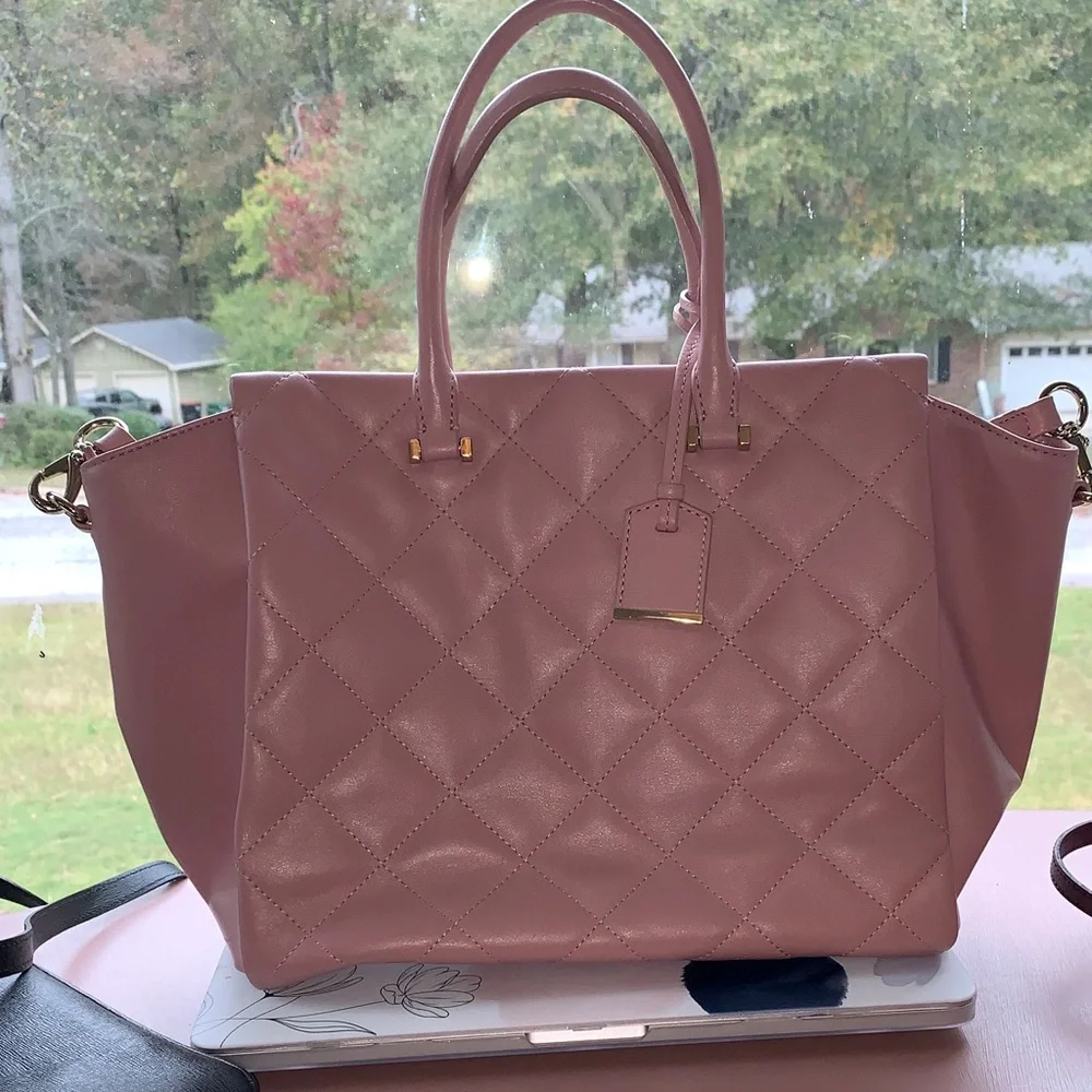 Kate Spade Blush Quilted Tote Bag - Picture 9 of 10